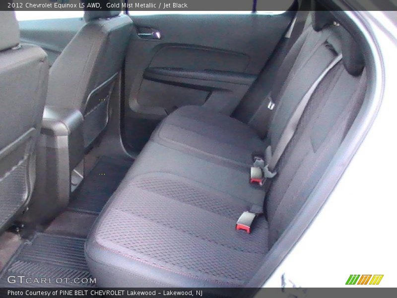 Gold Mist Metallic / Jet Black 2012 Chevrolet Equinox LS AWD