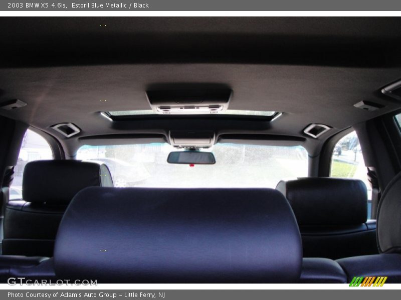 Estoril Blue Metallic / Black 2003 BMW X5 4.6is