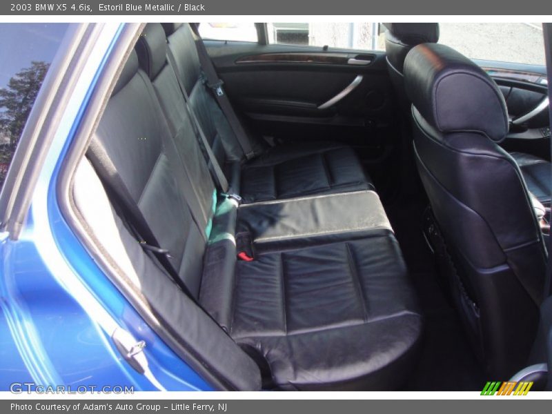 Estoril Blue Metallic / Black 2003 BMW X5 4.6is