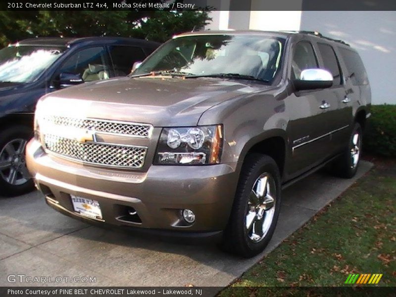 Mocha Steel Metallic / Ebony 2012 Chevrolet Suburban LTZ 4x4