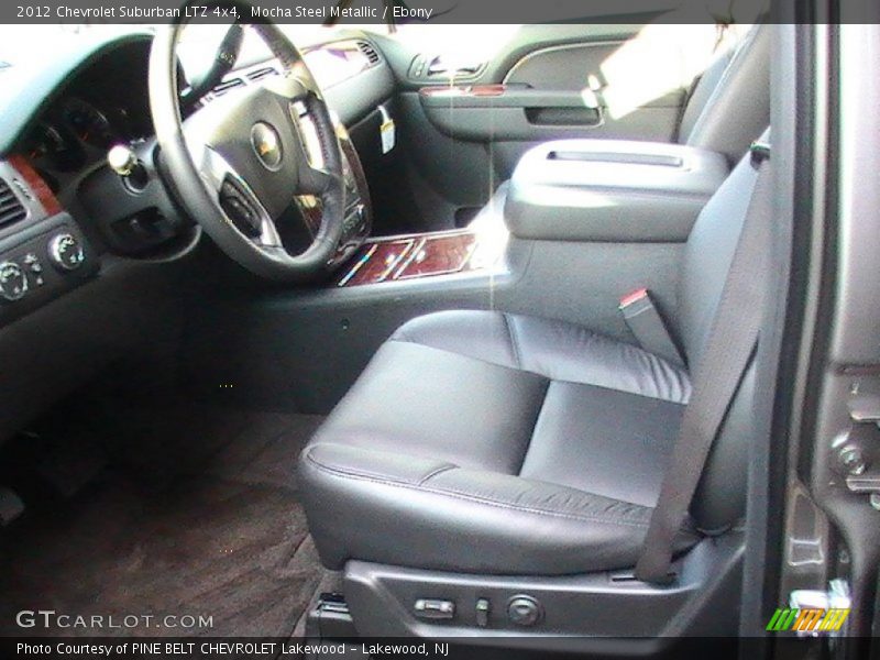 Mocha Steel Metallic / Ebony 2012 Chevrolet Suburban LTZ 4x4