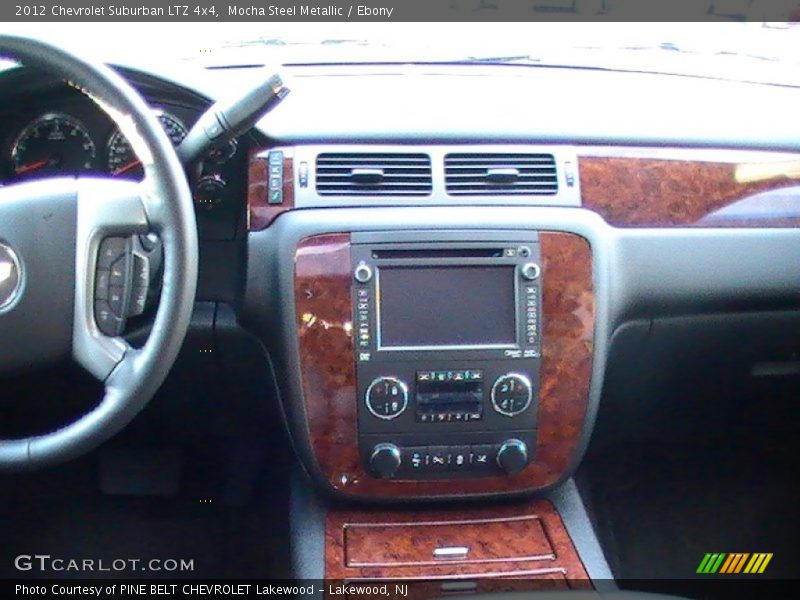 Mocha Steel Metallic / Ebony 2012 Chevrolet Suburban LTZ 4x4