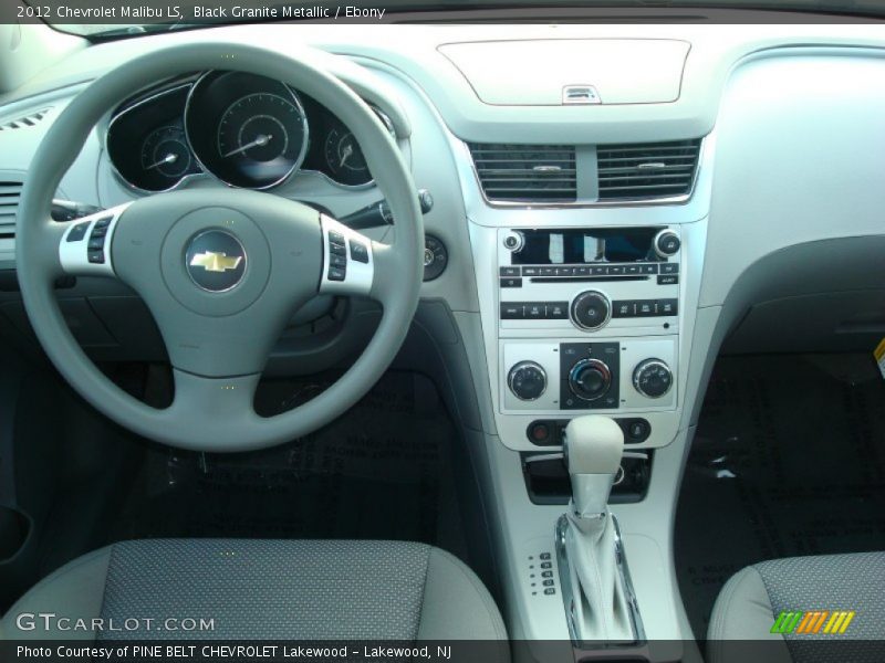Black Granite Metallic / Ebony 2012 Chevrolet Malibu LS