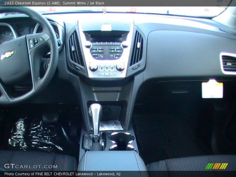 Summit White / Jet Black 2012 Chevrolet Equinox LS AWD