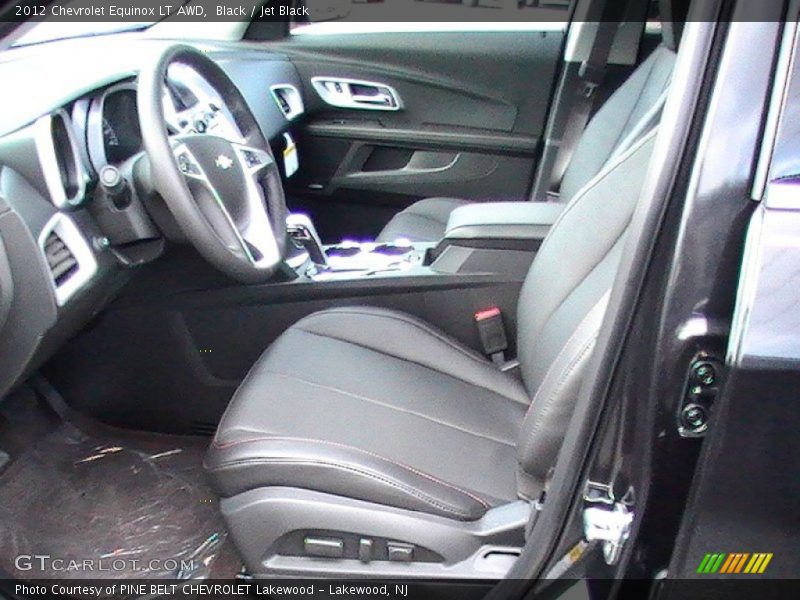 Black / Jet Black 2012 Chevrolet Equinox LT AWD