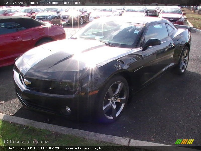 Black / Black 2012 Chevrolet Camaro LT/RS Coupe