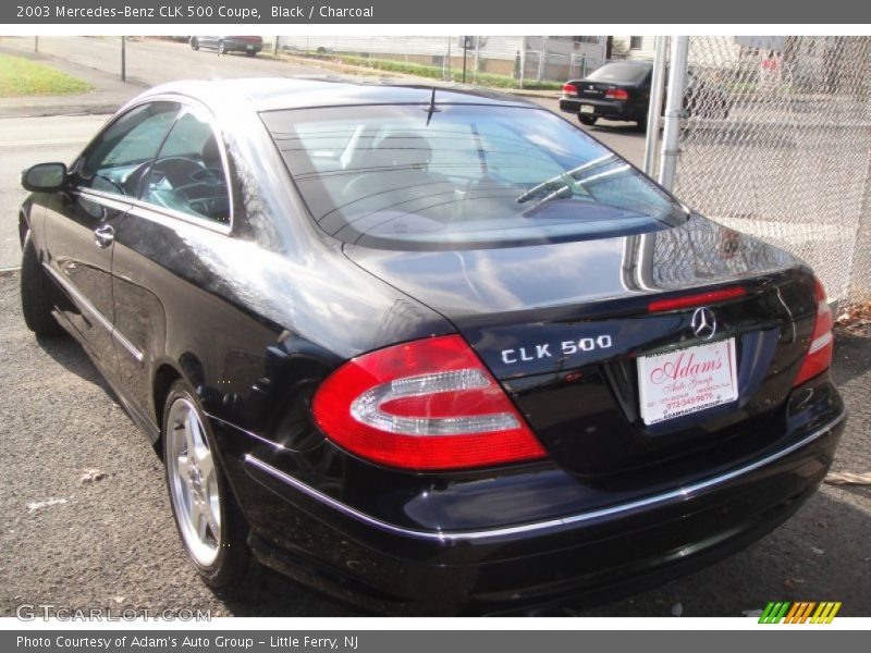 Black / Charcoal 2003 Mercedes-Benz CLK 500 Coupe