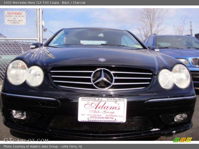 Black / Charcoal 2003 Mercedes-Benz CLK 500 Coupe