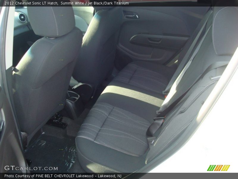 Summit White / Jet Black/Dark Titanium 2012 Chevrolet Sonic LT Hatch