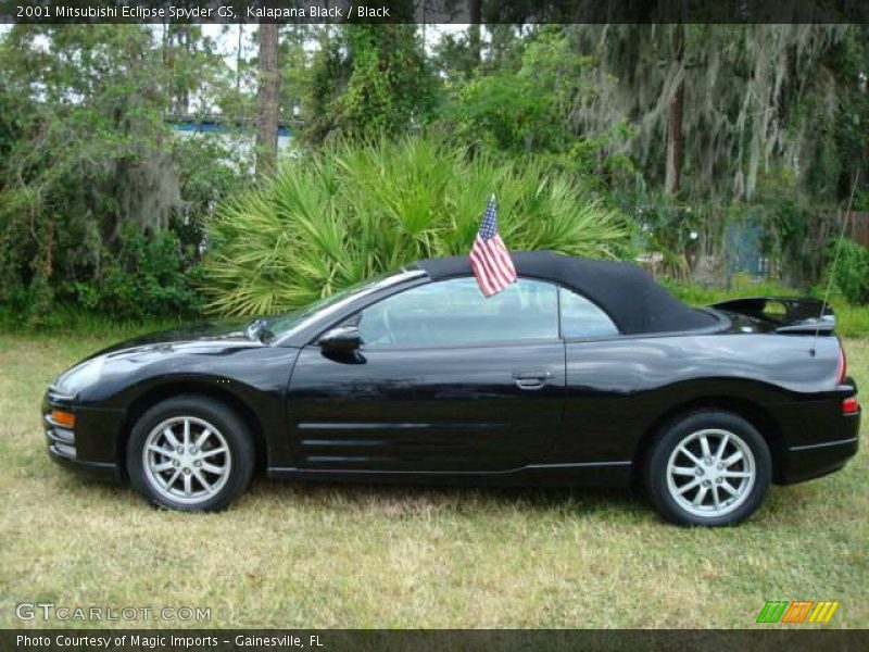 Kalapana Black / Black 2001 Mitsubishi Eclipse Spyder GS