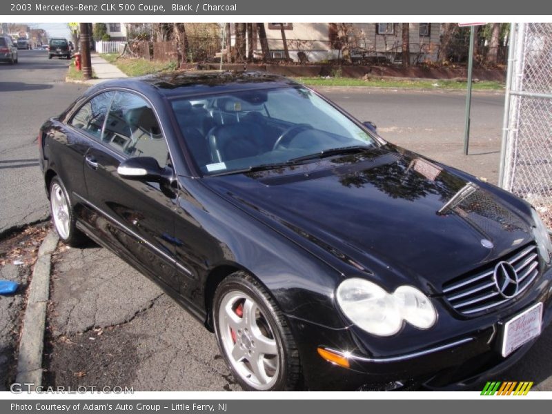 Black / Charcoal 2003 Mercedes-Benz CLK 500 Coupe