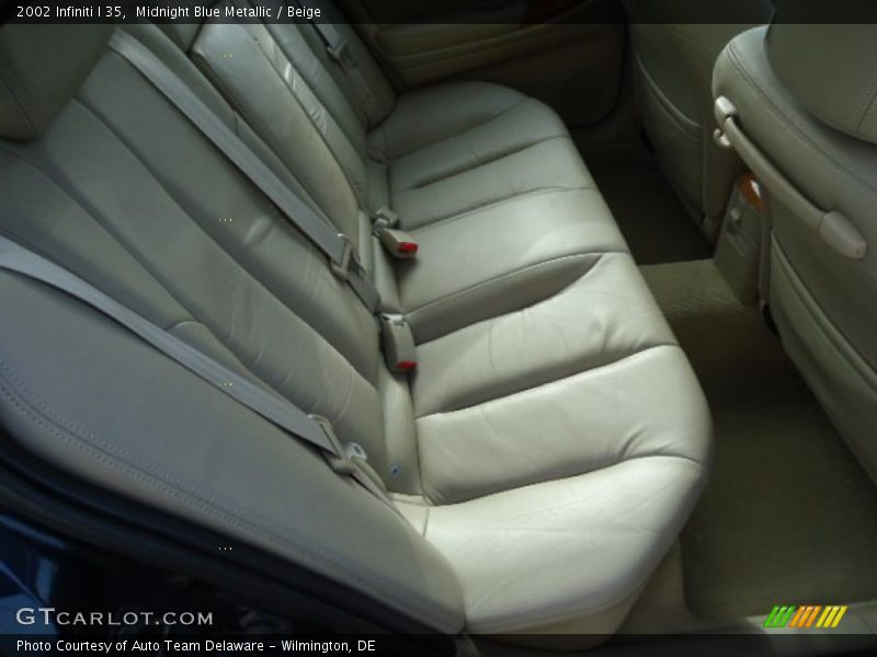 Midnight Blue Metallic / Beige 2002 Infiniti I 35