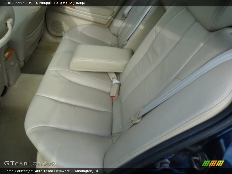 Midnight Blue Metallic / Beige 2002 Infiniti I 35