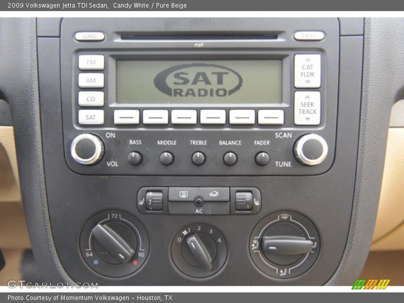 Candy White / Pure Beige 2009 Volkswagen Jetta TDI Sedan
