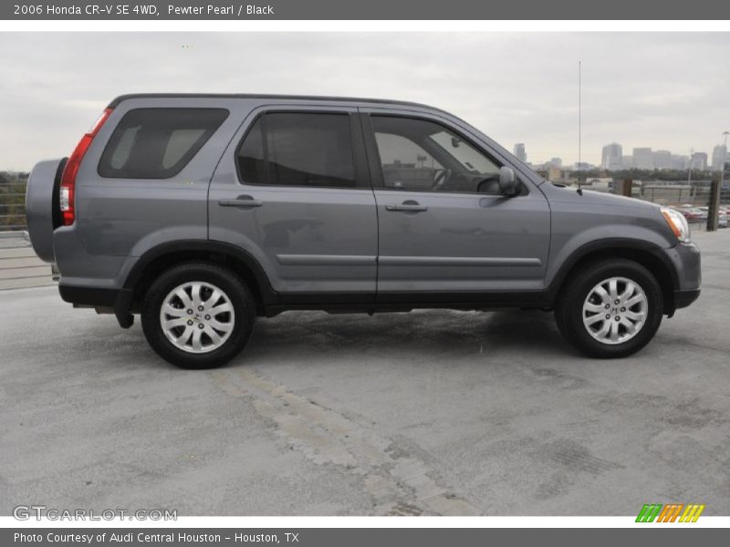 Pewter Pearl / Black 2006 Honda CR-V SE 4WD