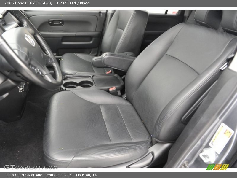 Pewter Pearl / Black 2006 Honda CR-V SE 4WD
