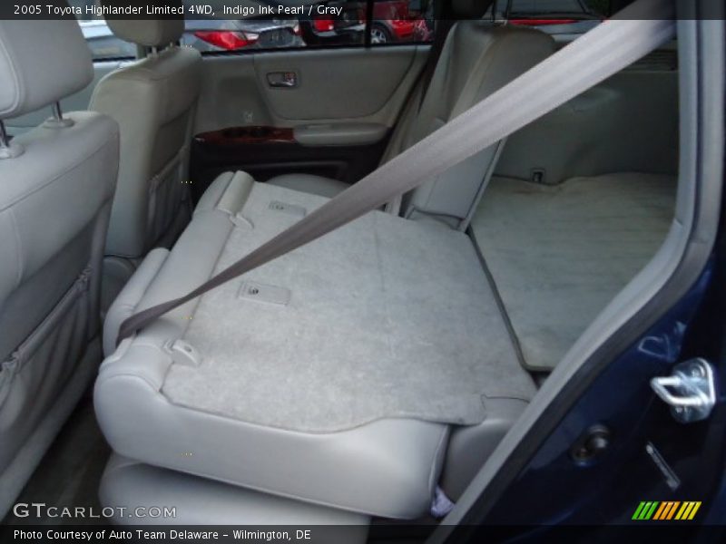 Indigo Ink Pearl / Gray 2005 Toyota Highlander Limited 4WD