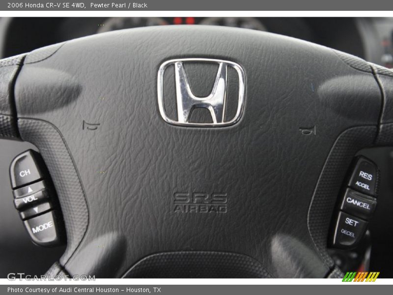 Pewter Pearl / Black 2006 Honda CR-V SE 4WD