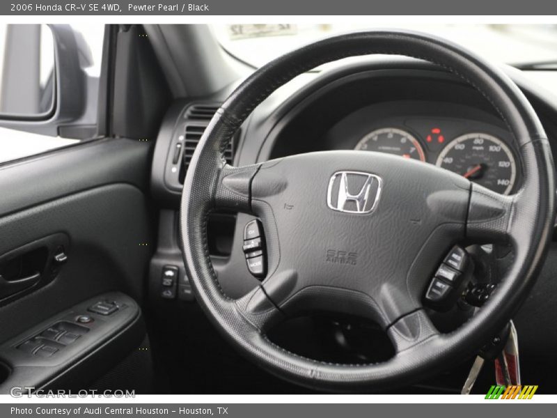 Pewter Pearl / Black 2006 Honda CR-V SE 4WD