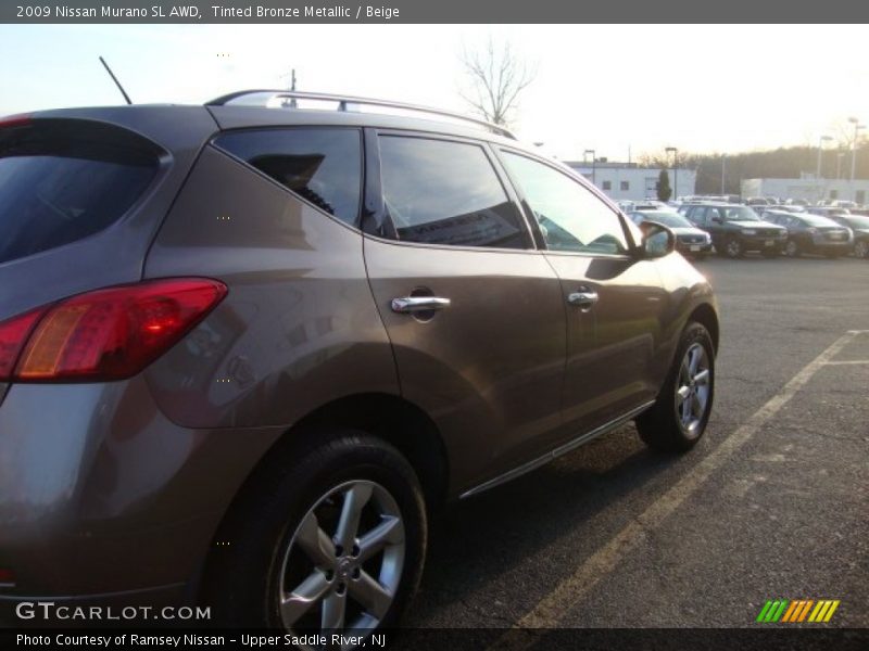 Tinted Bronze Metallic / Beige 2009 Nissan Murano SL AWD