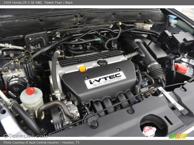 Pewter Pearl / Black 2006 Honda CR-V SE 4WD