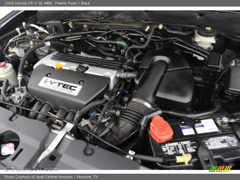 Pewter Pearl / Black 2006 Honda CR-V SE 4WD