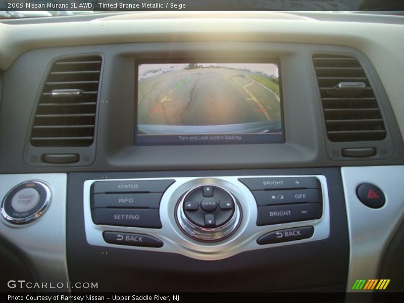 Tinted Bronze Metallic / Beige 2009 Nissan Murano SL AWD