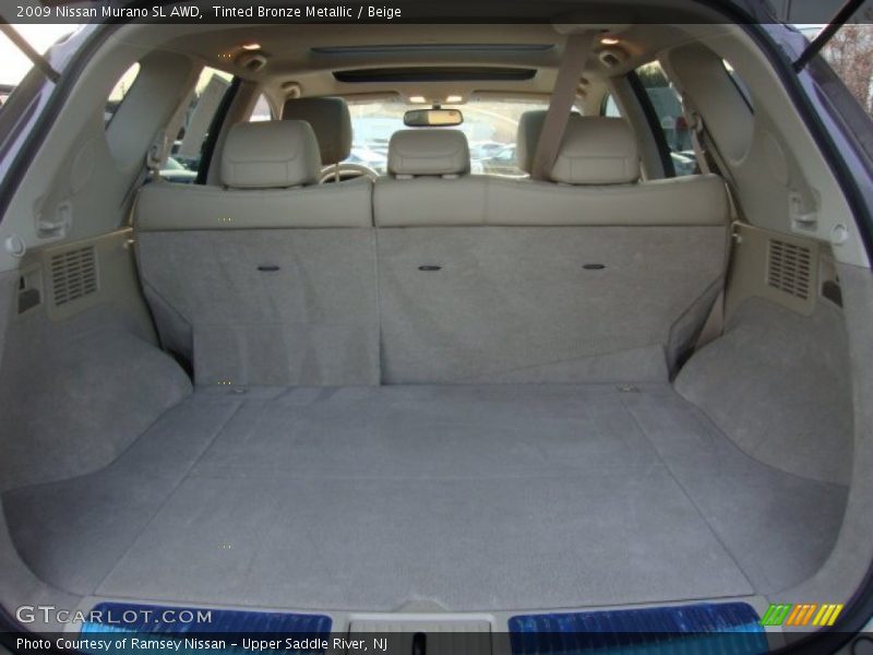 Tinted Bronze Metallic / Beige 2009 Nissan Murano SL AWD