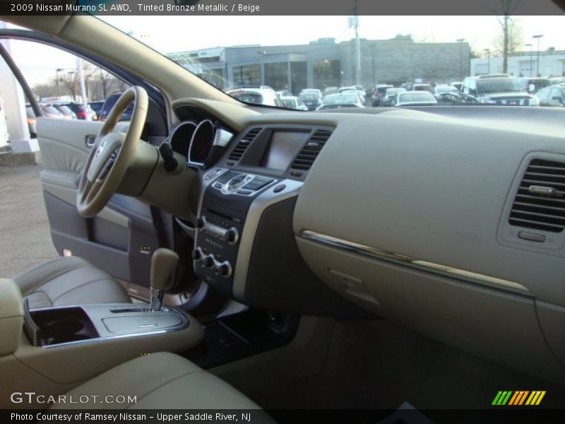 Tinted Bronze Metallic / Beige 2009 Nissan Murano SL AWD