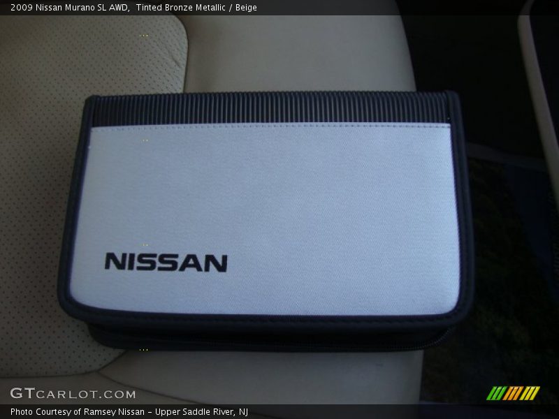 Tinted Bronze Metallic / Beige 2009 Nissan Murano SL AWD