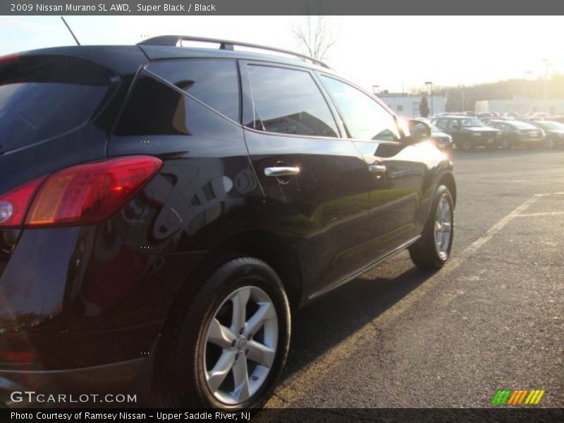 Super Black / Black 2009 Nissan Murano SL AWD