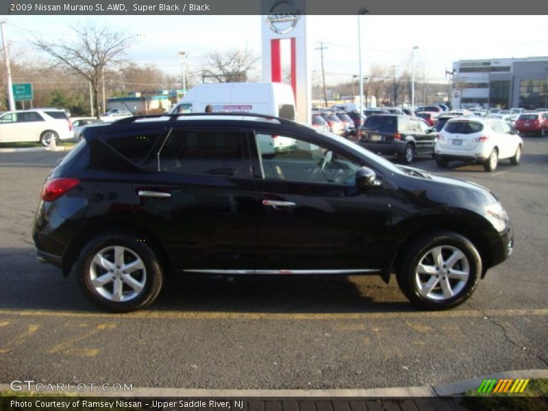 Super Black / Black 2009 Nissan Murano SL AWD
