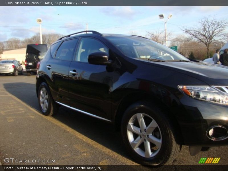 Super Black / Black 2009 Nissan Murano SL AWD