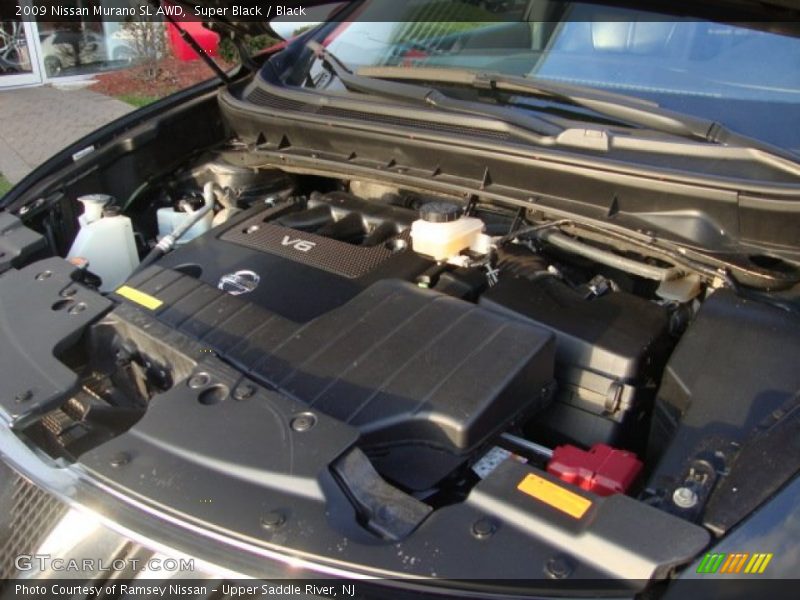Super Black / Black 2009 Nissan Murano SL AWD