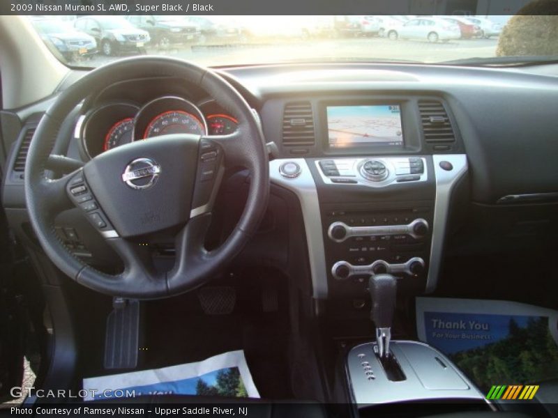 Super Black / Black 2009 Nissan Murano SL AWD
