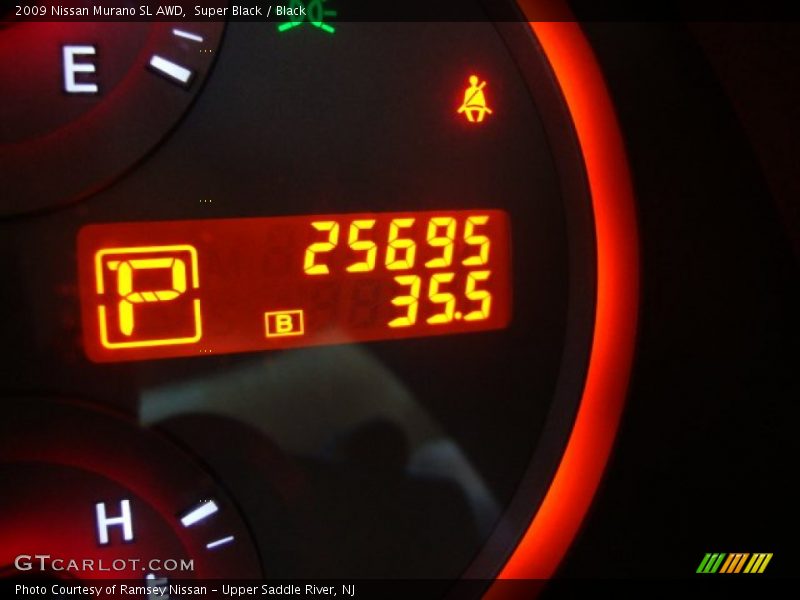 Super Black / Black 2009 Nissan Murano SL AWD