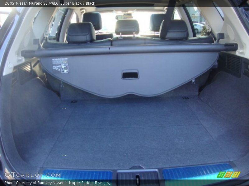 Super Black / Black 2009 Nissan Murano SL AWD