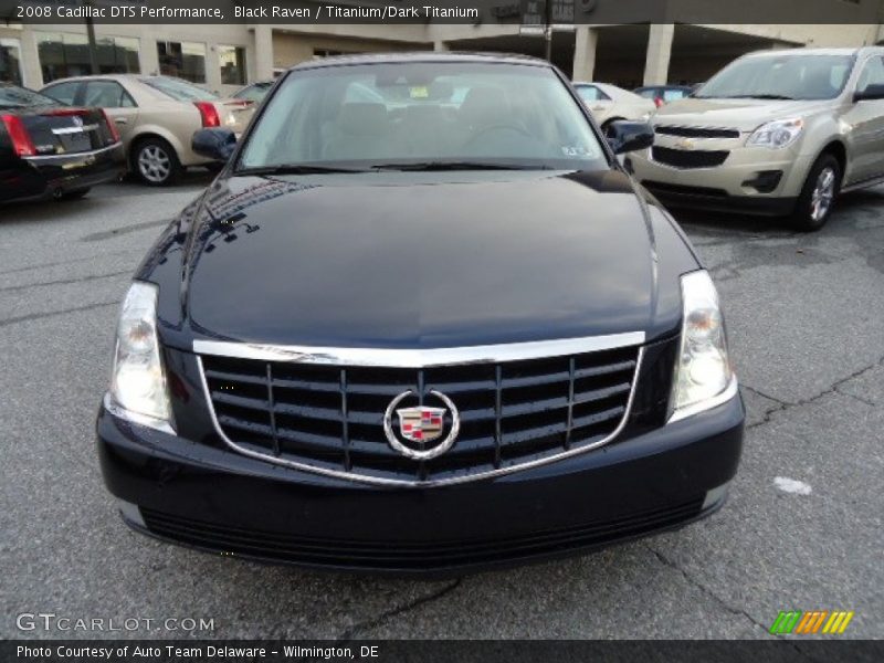 Black Raven / Titanium/Dark Titanium 2008 Cadillac DTS Performance