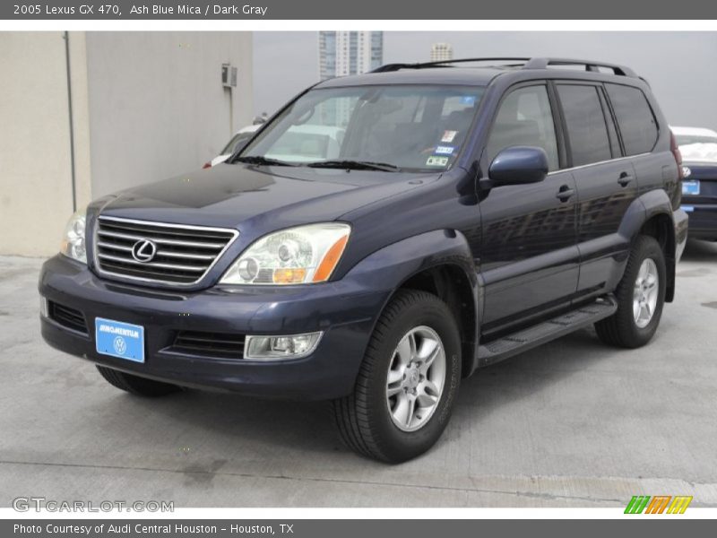 Ash Blue Mica / Dark Gray 2005 Lexus GX 470