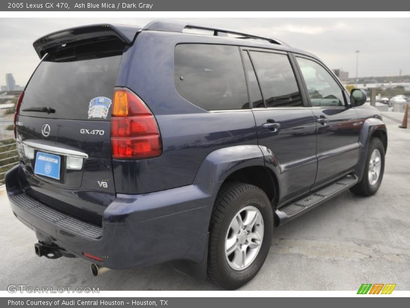 Ash Blue Mica / Dark Gray 2005 Lexus GX 470