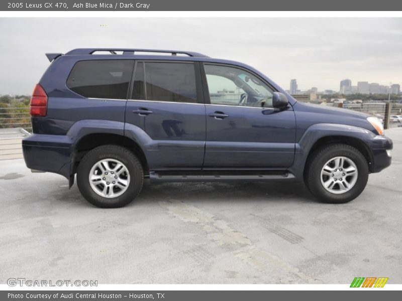 Ash Blue Mica / Dark Gray 2005 Lexus GX 470