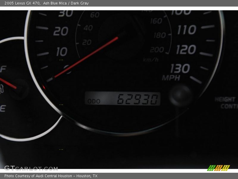 Ash Blue Mica / Dark Gray 2005 Lexus GX 470