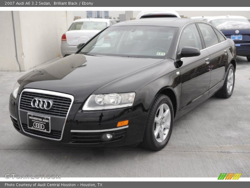 Brilliant Black / Ebony 2007 Audi A6 3.2 Sedan