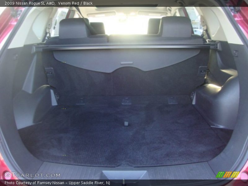 Venom Red / Black 2009 Nissan Rogue SL AWD
