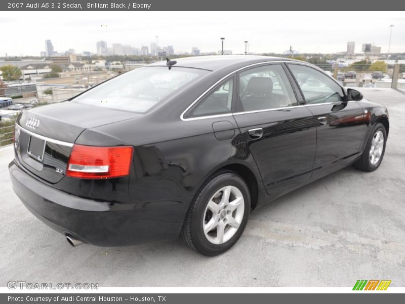 Brilliant Black / Ebony 2007 Audi A6 3.2 Sedan