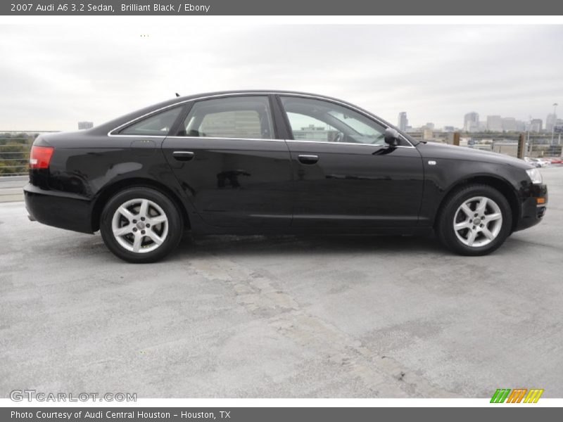 Brilliant Black / Ebony 2007 Audi A6 3.2 Sedan