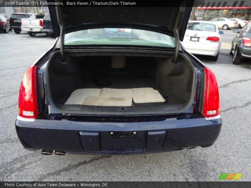 Black Raven / Titanium/Dark Titanium 2008 Cadillac DTS Performance