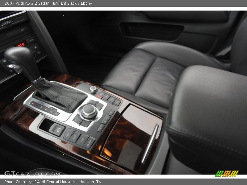 Brilliant Black / Ebony 2007 Audi A6 3.2 Sedan