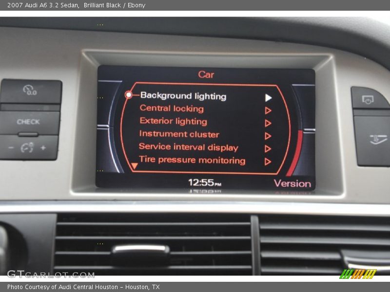 Brilliant Black / Ebony 2007 Audi A6 3.2 Sedan