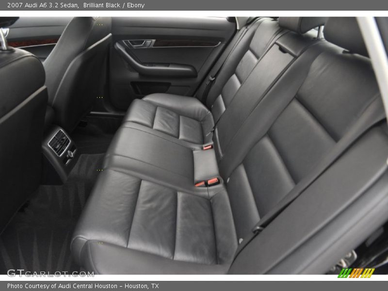 Brilliant Black / Ebony 2007 Audi A6 3.2 Sedan